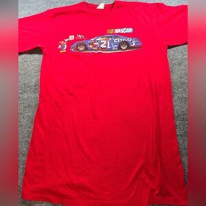 Vintage NASCAR Woody Woodpecker T Shirt Mens 2XL Citgo Racing Graphic Tee